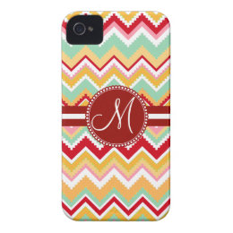 Aztec Andes Tribal Mountains Chevron Fiesta ZigZag Case-Mate iPhone 4 Cases