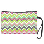 Aztec Andes Tribal Mountains Chevron Zig Zags Wristlet Clutch