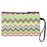 Aztec Andes Tribal Mountains Chevron Zig Zags Wristlet Purse