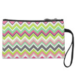 Aztec Andes Tribal Mountains Chevron Zig Zags Wristlet Purse