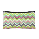 Aztec Andes Tribal Mountains Chevron Zig Zags Cosmetic Bags