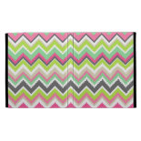 Aztec Andes Tribal Mountains Chevron Zig Zags iPad Folio Case