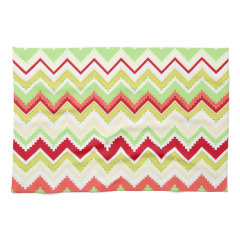 Aztec Andes Tribal Mountains Chevron Zig Zags Kitchen Towels