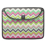 Aztec Andes Tribal Mountains Chevron Zig Zags Sleeve For MacBook Pro