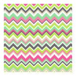 Aztec Andes Tribal Mountains Chevron Zig Zags Posters