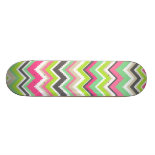 Aztec Andes Tribal Mountains Chevron Zig Zags Custom Skateboard