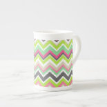 Aztec Andes Tribal Mountains Chevron Zig Zags Porcelain Mug