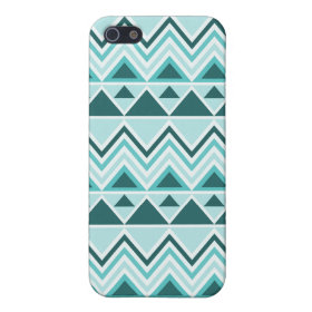 Aztec Andes Tribal Mountains Triangles Chevrons iPhone 5 Case