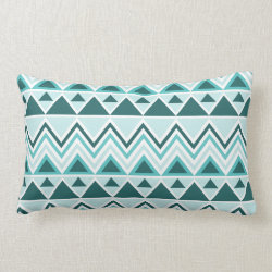 Aztec Andes Tribal Mountains Triangles Chevrons Pillow