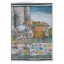 Aztec artisans dyeing feathers card