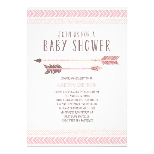 Aztec | Baby Shower Invitation