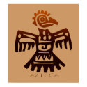 AZTEC ~ Bird Spirit posters by RavenSpiritPrints AZTEC ~ Bird Spirit posters