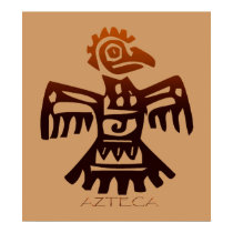 AZTEC ~ Bird Spirit posters
