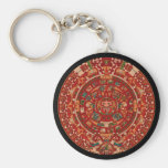 Aztec Calendar 2012 Keychain