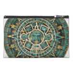 Aztec Calendar in detail Travel Accessory Bag