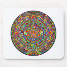 Aztec Calendar Mousepads
