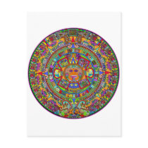 Aztec Calendar Post Cards