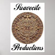 Aztec Calendar Poster
