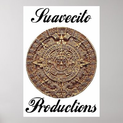 Aztec Calendar Poster by Tinster