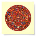 Aztec Calendar Stone - poster/print by Horseshoes3 Aztec Calendar Stone - poster/print