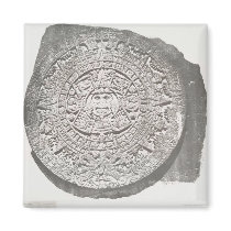 Aztec Calender 1862 magnets by rareancientpics Aztec Calender 1862 magnets