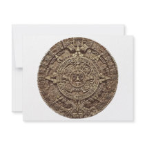 Aztec Calender invitations by amazedcreations Aztec Calender invitations