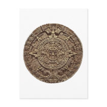 Aztec Calender Postcard