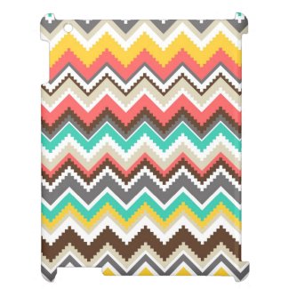 Aztec Chevron Stripes iPad Covers