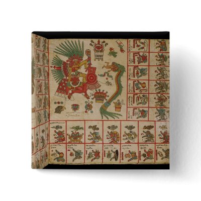 Aztec Codex Borbonicus Pinback Buttons by bridgemanart