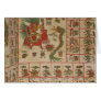 Aztec Codex Borbonicus Greeting Card