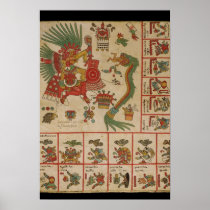 Aztec Codex Borbonicus Posters