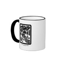 Aztec Cuauhtli - Eagle (Black) Mug