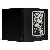 Aztec Cuauhtli - Eagle (Putty) Avery Binder