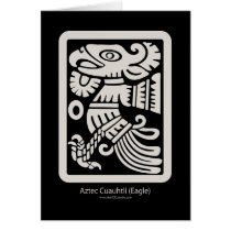 Aztec Cuauhtli - Eagle (Putty) Card