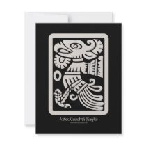 Aztec Cuauhtli - Eagle (Putty) Invitation