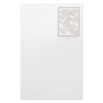Aztec Cuauhtli - Eagle (Putty) Stationery