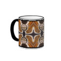 Aztec Design Coffee Mug by skytopian Aztec Design Coffee Mug