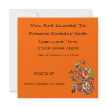 Aztec Design Invitation
