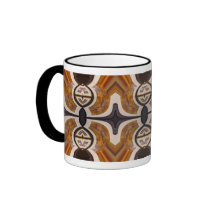 Aztec Design Mug by skytopian Aztec Design Mug