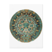Aztec design post cards