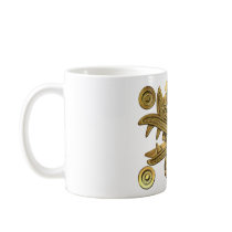 Aztec Gold Ehecatl Mugs