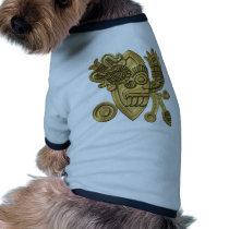 Aztec Gold Knife Blade Pet Clothing