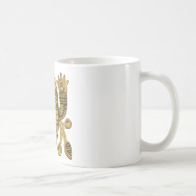 Aztec Gold Knife Blade Mugs
