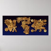 Aztec Gold Poster
