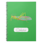 Aztec Grasshopper Notebook