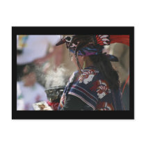 Aztec Incense Blessings Postcard