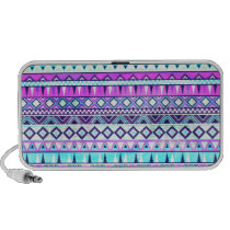 Aztec inspired pattern iPhone speaker