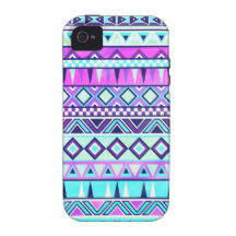 Aztec inspired pattern vibe iPhone 4 case