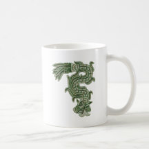 Aztec Jade Serpent Mugs