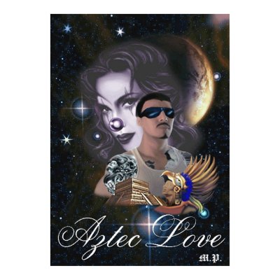 Aztec Love Poster by Tinster